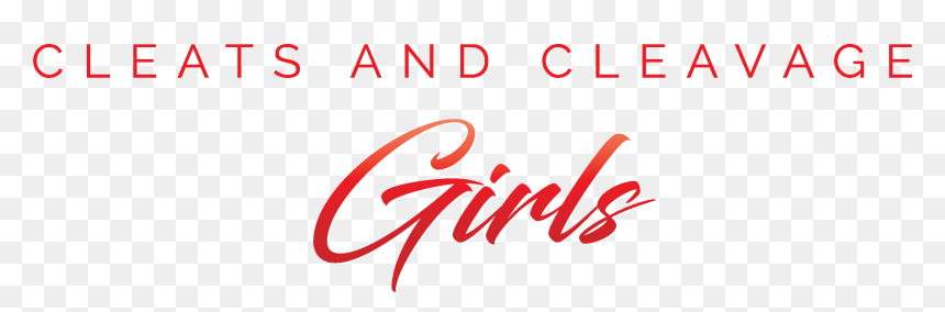 Cleats And Cleavage Girls - Calligraphy, HD Png Download - cleavage png