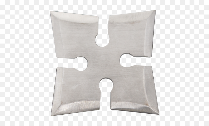 Deadly Assassin Stainless Steel Throwing Star - Leather, HD Png Download - throwing star png
