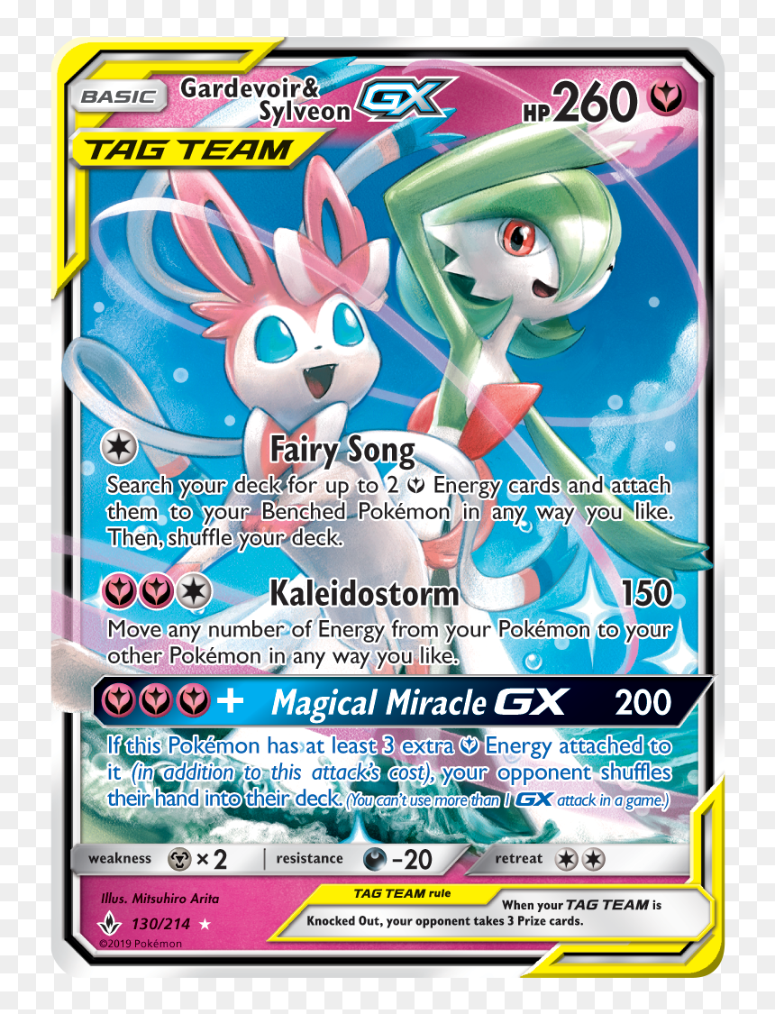 Thumbnail - Gardevoir & Sylveon Gx Deck, HD Png Download - buzzwole png