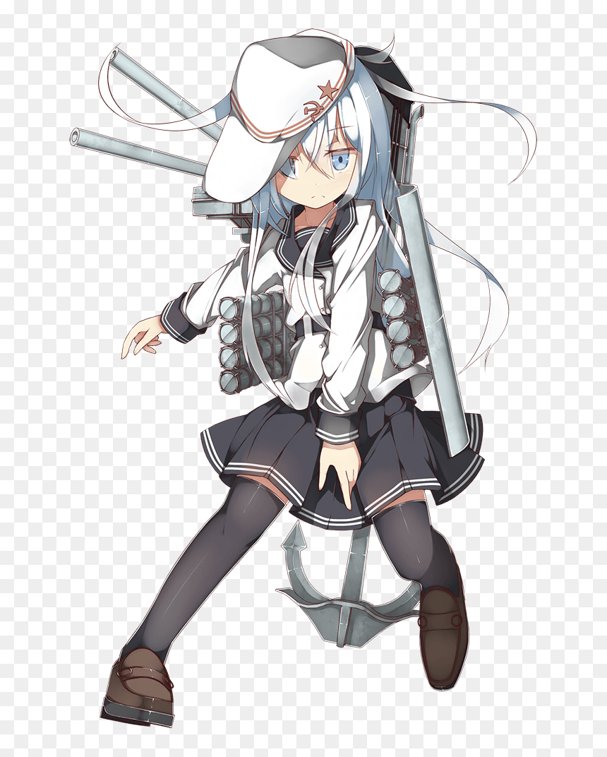 Fandom Hibiki Kancolle, HD Png Download - kancolle png