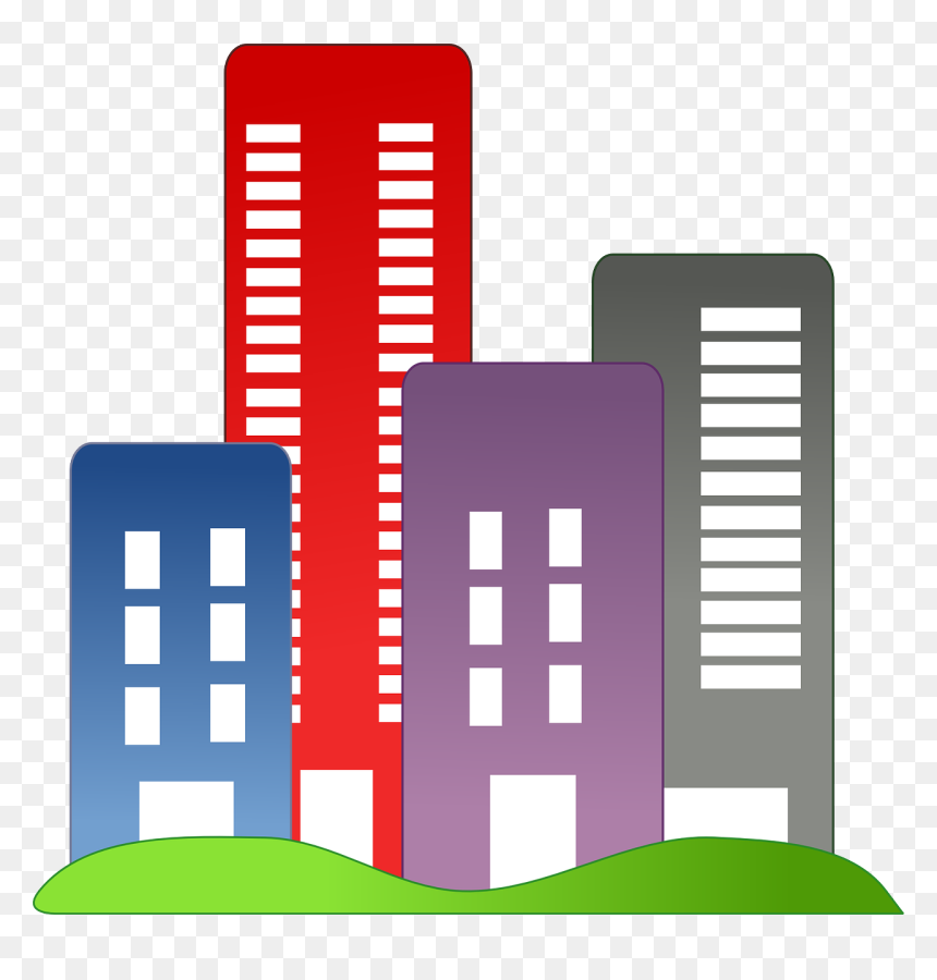 Buildings Clipart, HD Png Download - housing png