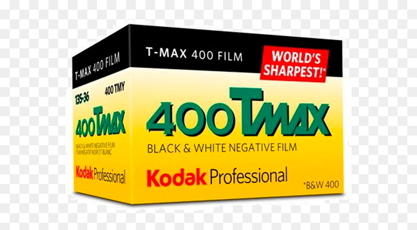 Kodak 400 Black And White, HD Png Download - rollo de pelicula png