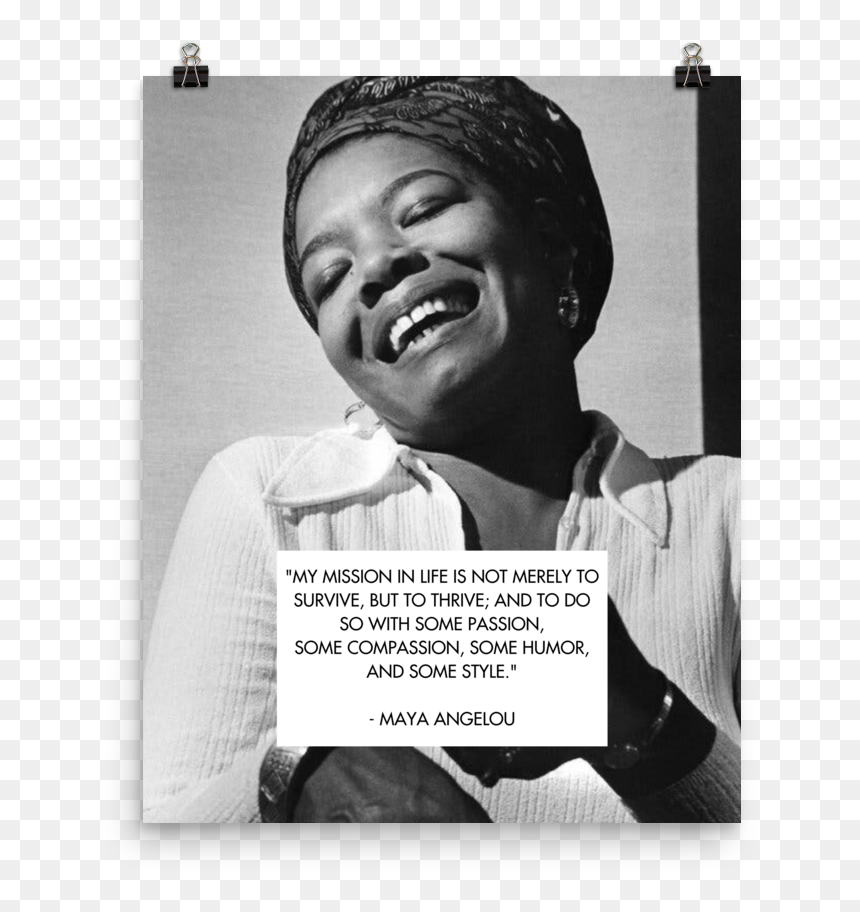 Maya Angelou Png, Transparent Png - maya angelou png