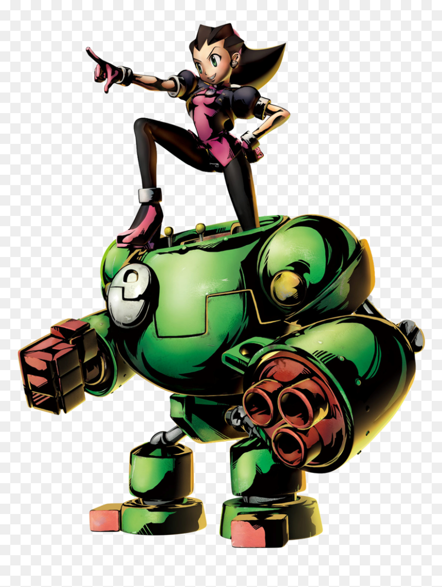 Tron Bonne Marvel Vs Capcom, HD Png Download - servbot png