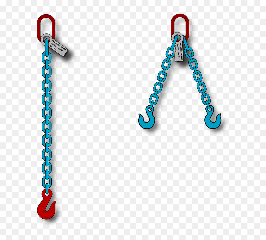 Lifting Chain Hook Extension, HD Png Download - cadenas rotas png