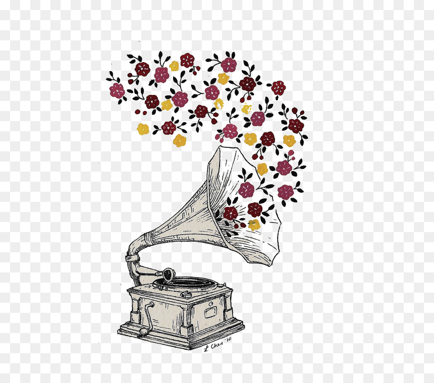 Images About Transparents On We Heart - Music Illustration, HD Png Download - música png