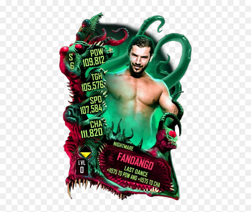 Wwe Supercard Season 6 Nightmare, HD Png Download - fandango png