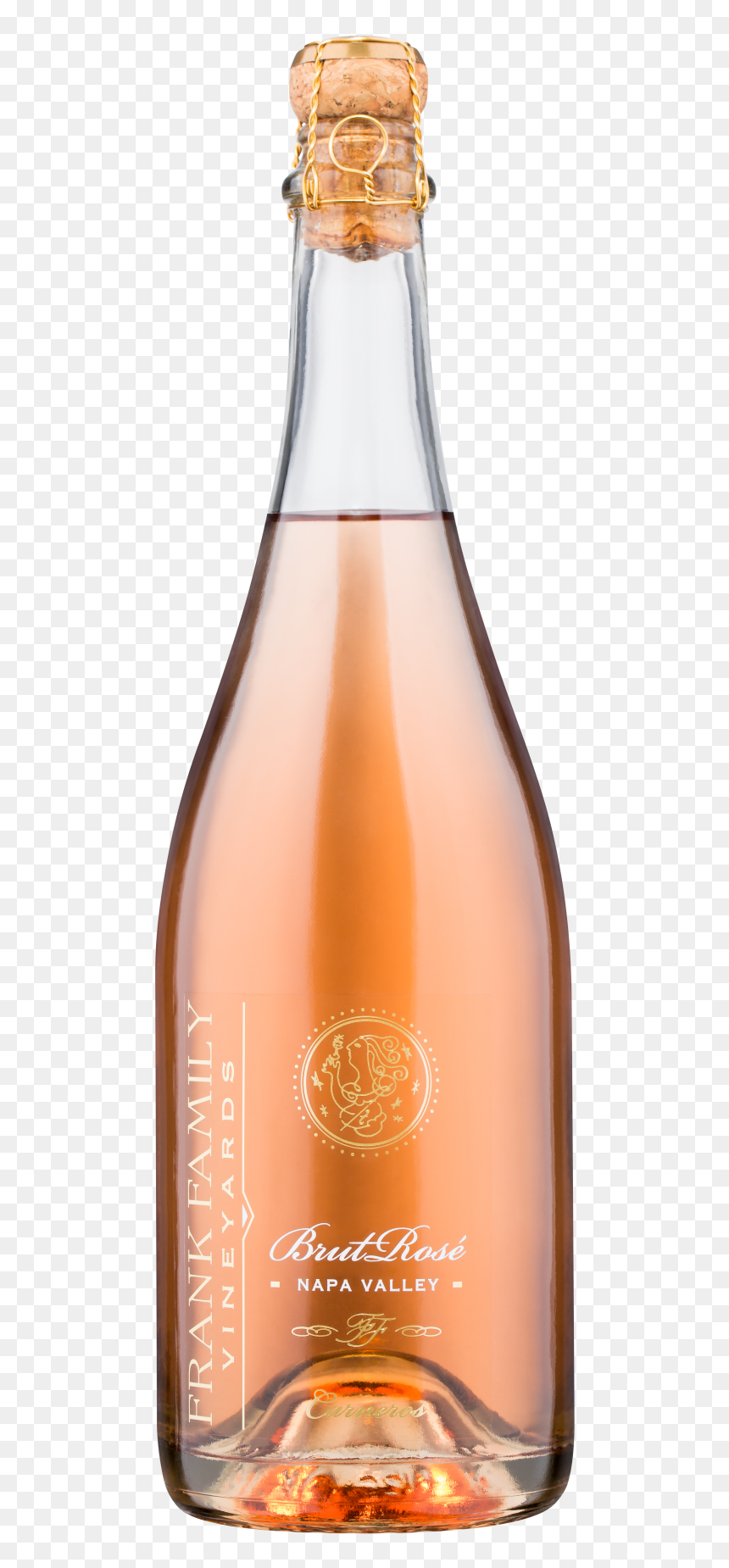 Glass Bottle, HD Png Download - belaire rose png