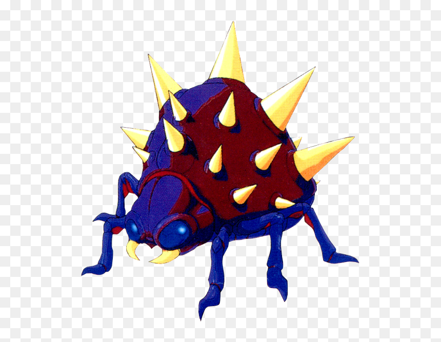 Geemer Origin - Metroid Other M Geemer, HD Png Download - super metroid png