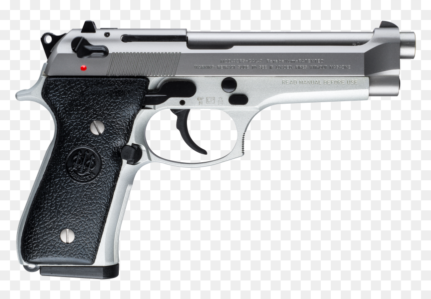 Beretta Usa Js92f520m 92 Fs Italy Inox 9mm Luger, HD Png Download - luger png