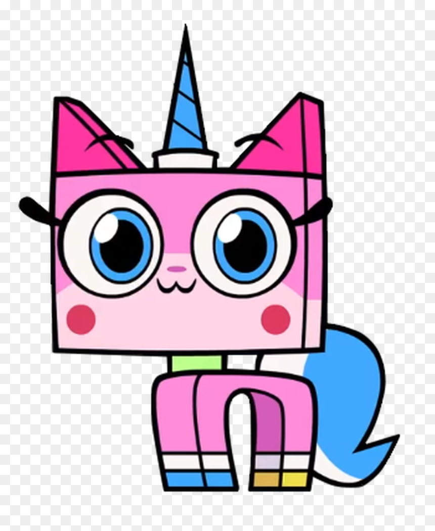 Princess Unikitty, HD Png Download - servbot png