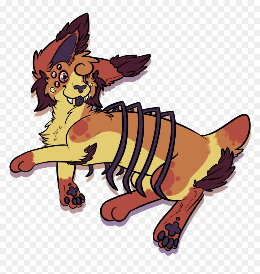 Cartoon, HD Png Download - spider legs png