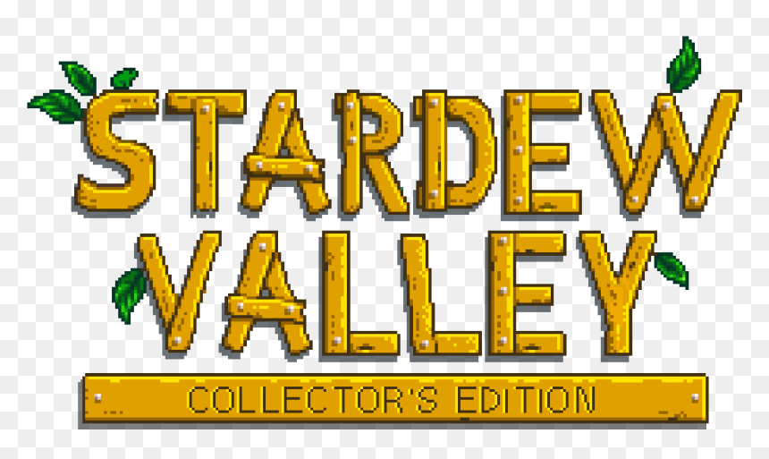 Stardew Valley Logo Fonte, HD Png Download - stardew valley logo png