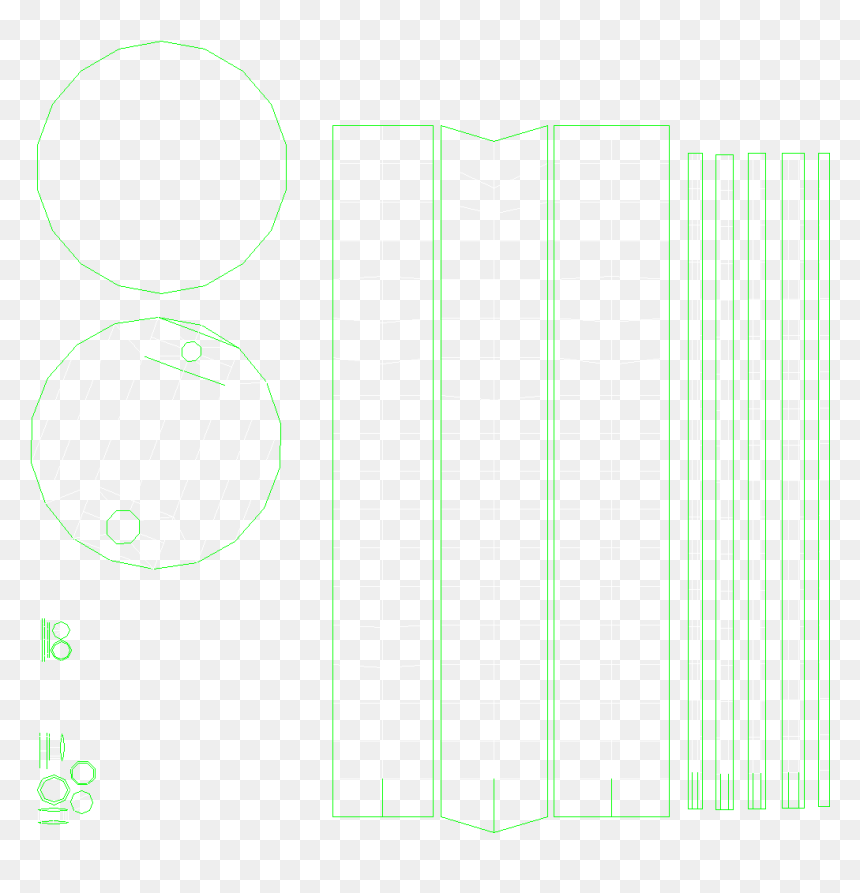 Barrel Unwrap Line - Circle, HD Png Download - grime texture png