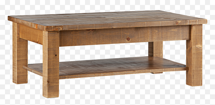 Coffee Table, HD Png Download - rustic wood png