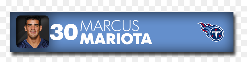 Tennessee Titans, HD Png Download - marcus mariota png