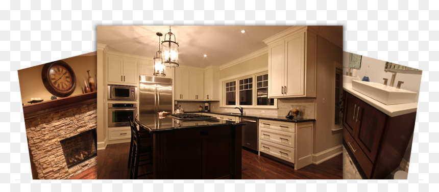 Premier Custom Woodworks - Kitchen, HD Png Download - rustic wood png