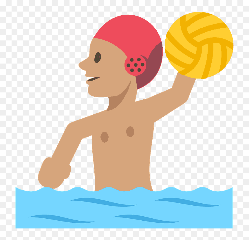 Person Playing Water Polo Emoji Clipart - Clip Art, HD Png Download - people emoji png