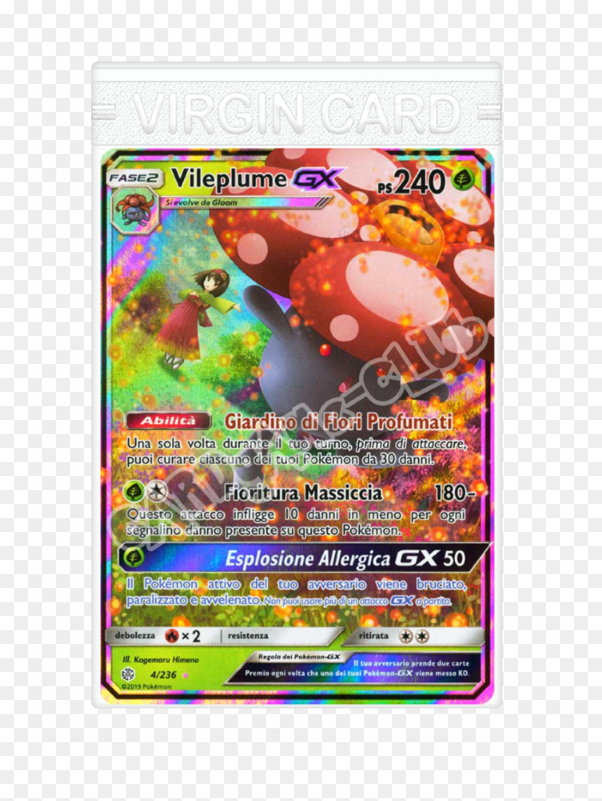 Cosmic Eclipse Vileplume Gx, HD Png Download - vileplume png