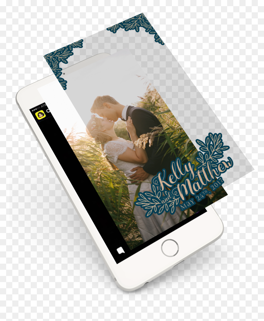 Smartphone, HD Png Download - snapchat template png