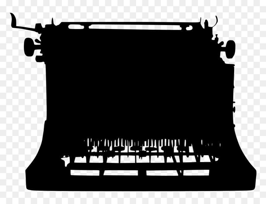 Typewriter, HD Png Download - typewriter icon png