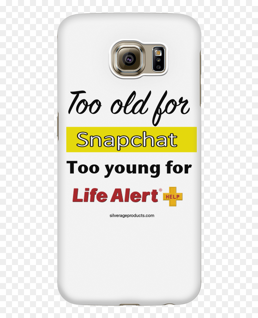 Mobile Phone, HD Png Download - snapchat template png