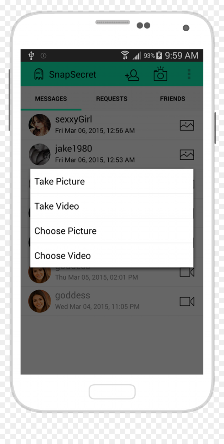Smartphone, HD Png Download - snapchat template png