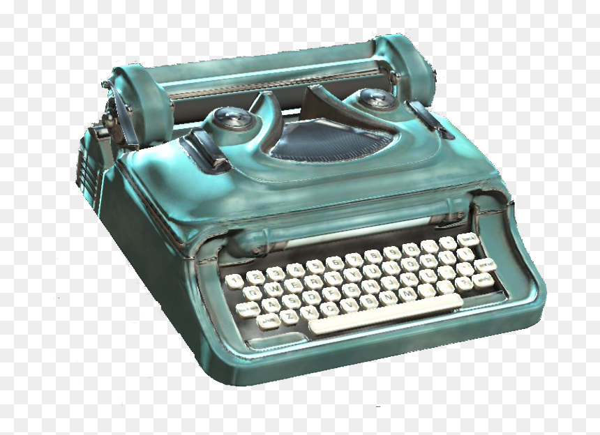 Nukapedia The Vault - Carlisle Typewriter Png, Transparent Png - typewriter icon png