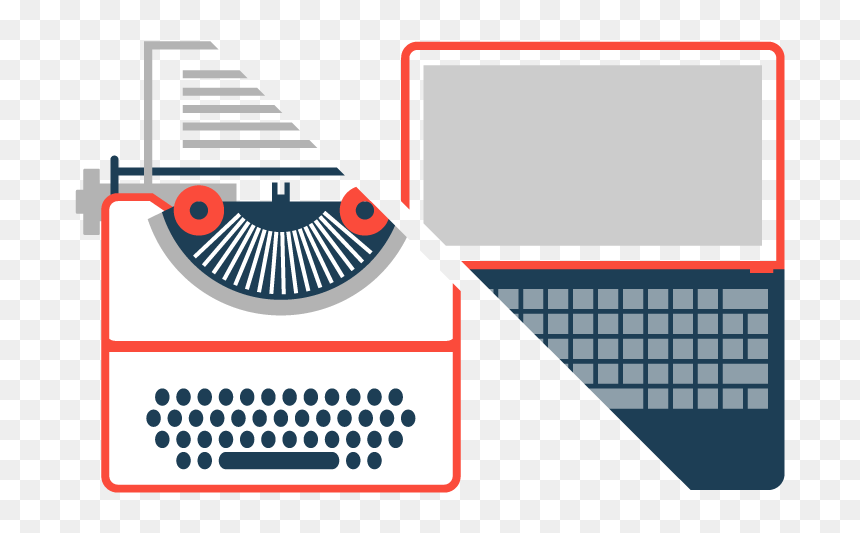 Clip Art, HD Png Download - typewriter icon png