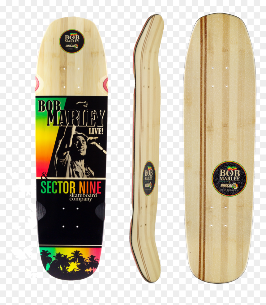 Bob Marley, HD Png Download - skateboard deck png
