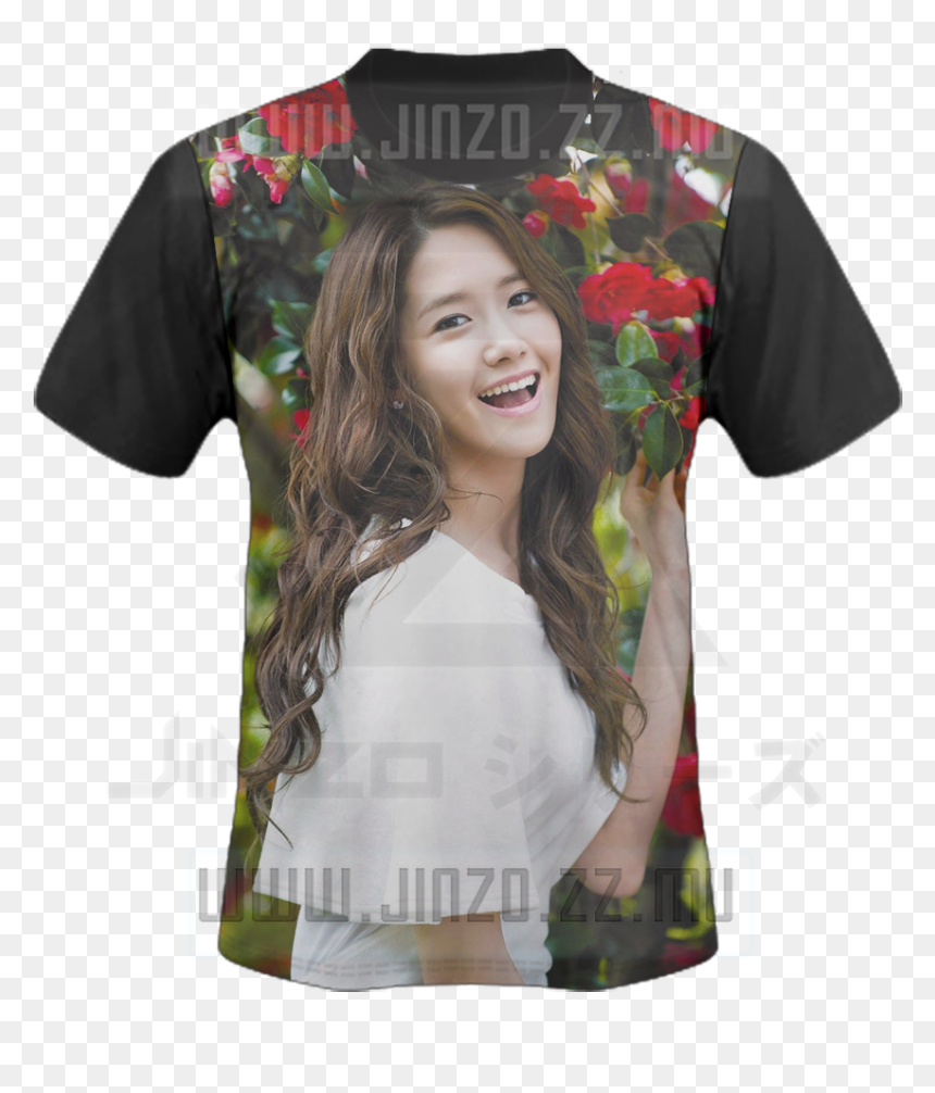 Korea Idol Snsd 12 Yoona Kaos Girls - Yoona And Geun Suk, HD Png Download - yoona png