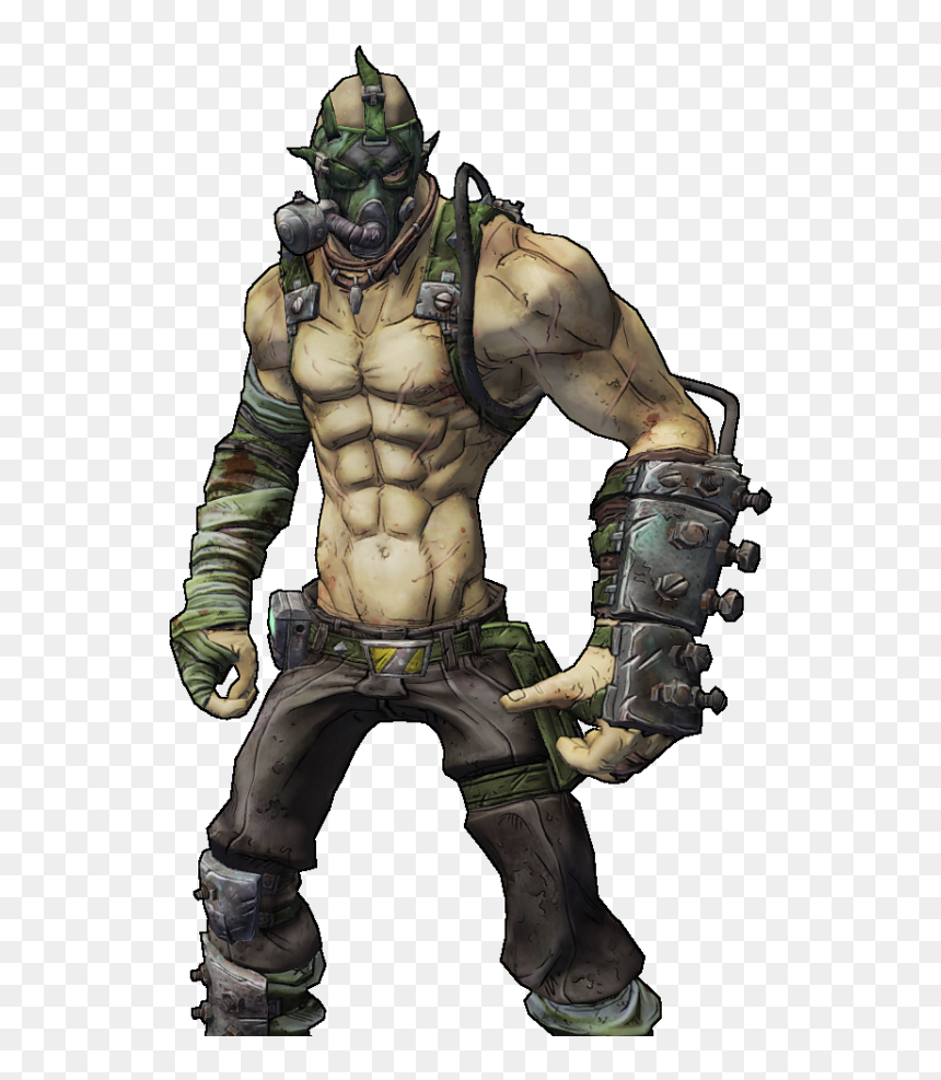 Png Rib Cage - Krieg Borderlands, Transparent Png - ribcage png