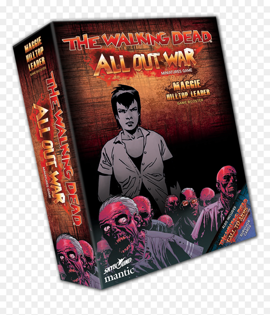 Walking Dead Booster Michonne Vengeful, HD Png Download - maggie lindemann png