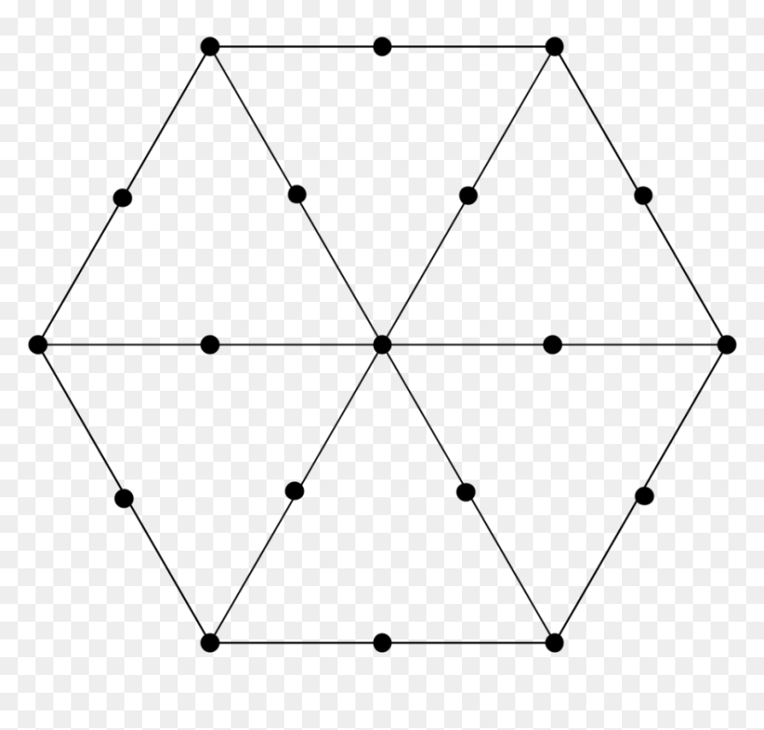 Magic - Triangle, HD Png Download - hexagon grid png