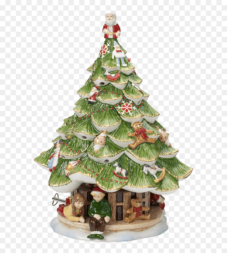 Christmas Toys Memory Big Pine Treewith Children - Arboles De Navidad De Villeroy, HD Png Download - christmas toys png
