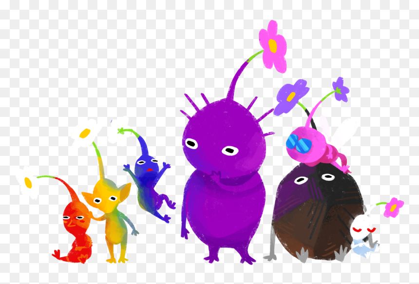 Cartoon, HD Png Download - pikmin png
