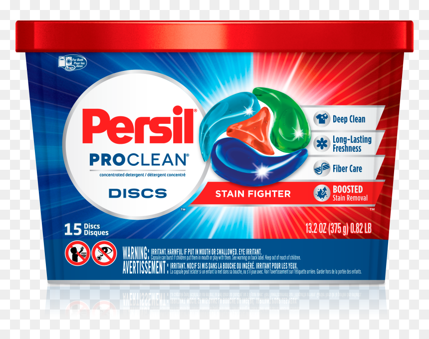 Persil Proclean Discs Laundry Detergent, Stain Fighter, - Persil Proclean Discs Laundry Detergent, HD Png Download - street fighter ko png