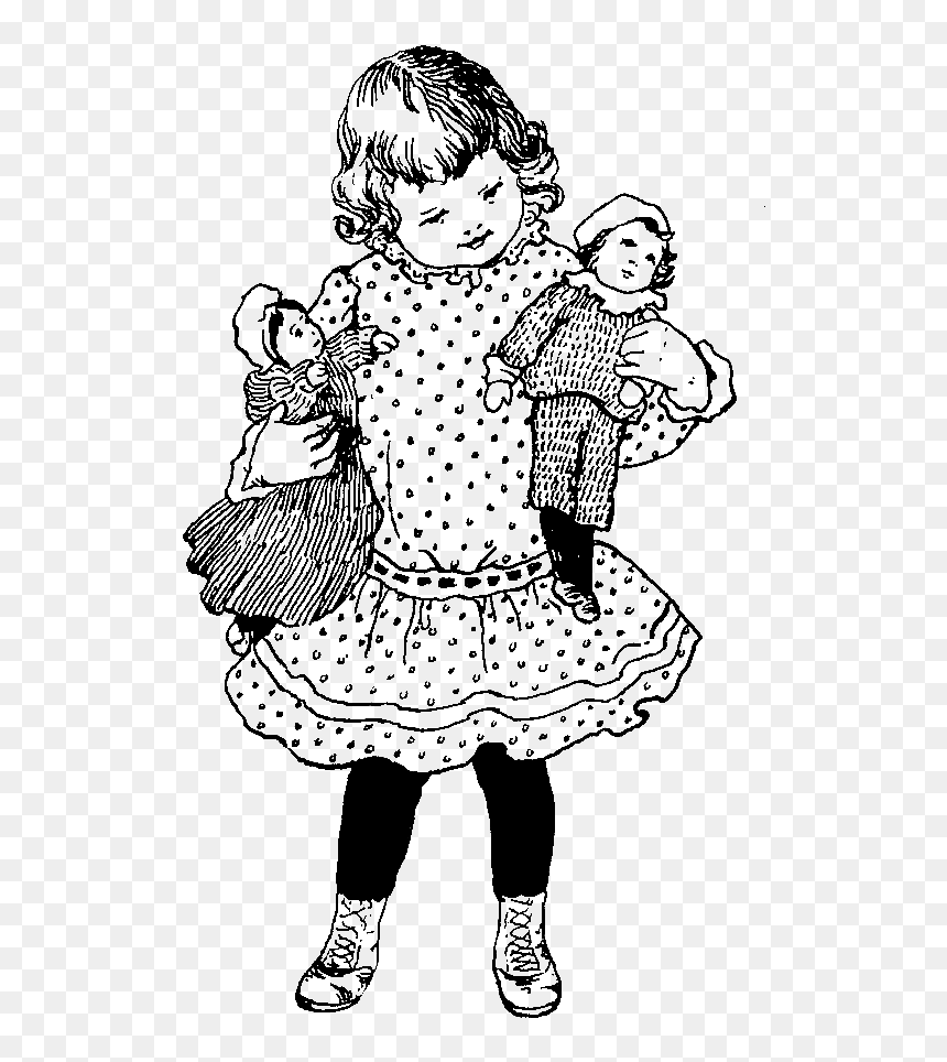 Digital Children Christmas Toys Illustration Downloads - Line Art, HD Png Download - christmas toys png