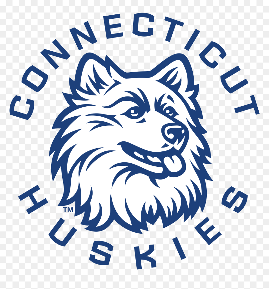 Huskies Logo Images Download Free Alternative Design - Uconn Logo Vector, HD Png Download - husky logo png