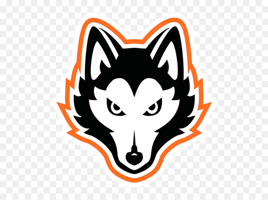 School Logo - Harlem High School Huskies, HD Png Download - husky logo png