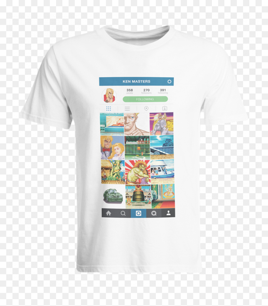 Active Shirt, HD Png Download - street fighter ko png