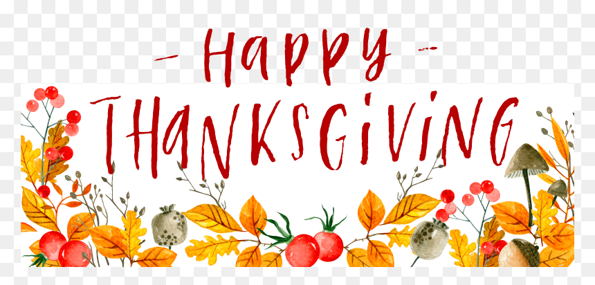 Happy Thanksgiving From Our Family To Yours , Png Download - Illustration, Transparent Png - happy thanksgiving logo png