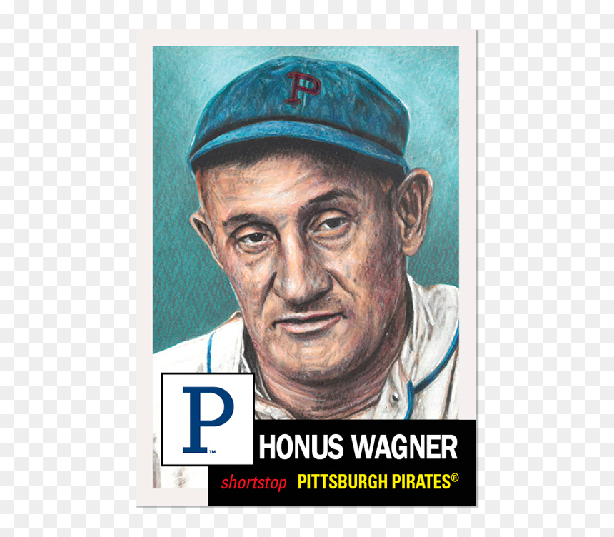 Honus Wagner Topps Card, HD Png Download - pittsburgh pirates png