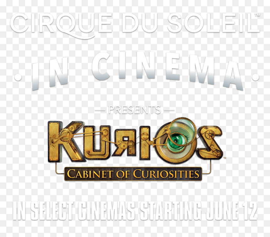Cirque Du Soleil In Cinema Presents Kurios Cabinet - Marymoor Park, HD Png Download - cirque du soleil logo png