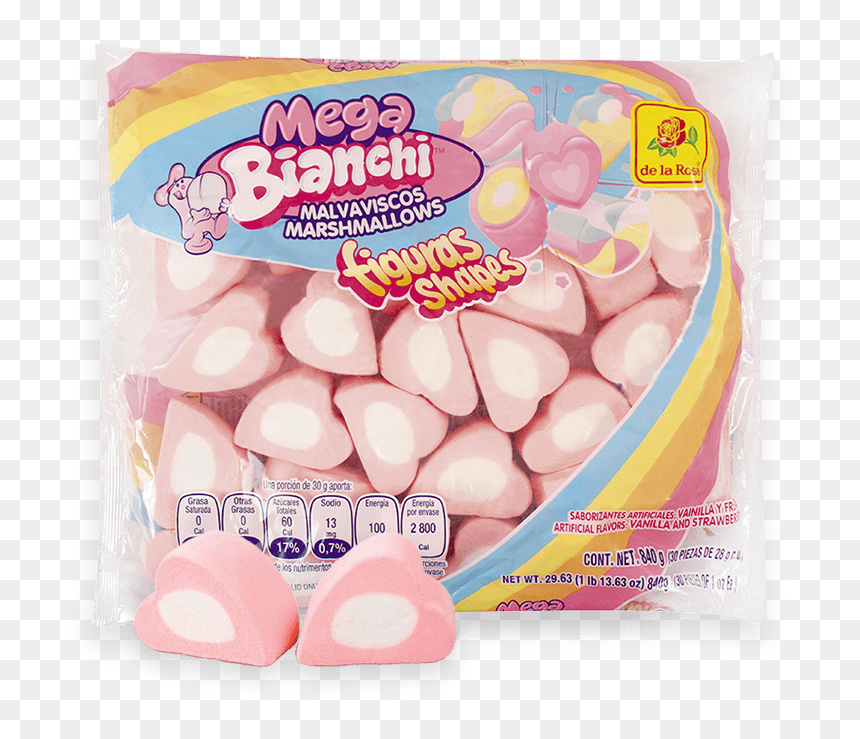 De La Rosa Mega Bianchi Corazón - Bombon Bianchi Corazón, HD Png Download - corazon rosa png