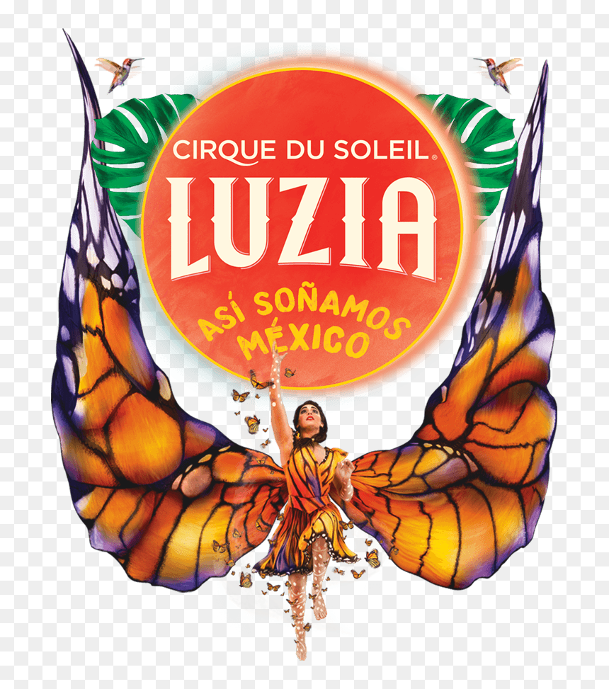 Cirque Du Soleil Luzia Png, Transparent Png - cirque du soleil logo png