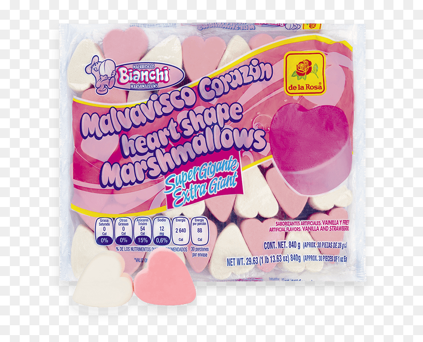 De La Rosa Super Gigante Corazón - Bombones Grandes De Corazón, HD Png Download - corazon rosa png