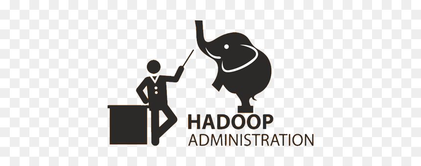 Indian Elephant, HD Png Download - hadoop logo png