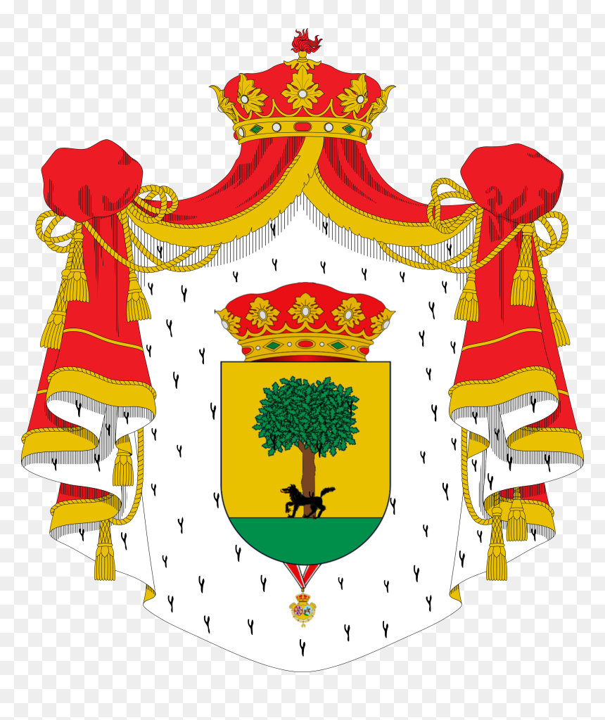 Jaime De Marichalar, Duke Of Lugo Coat Of Arms - Serbia Coat Of Arms Mantle, HD Png Download - tronco png