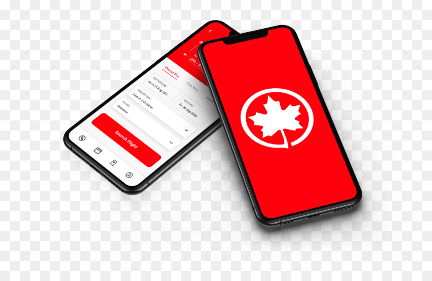Smartphone, HD Png Download - air canada logo png
